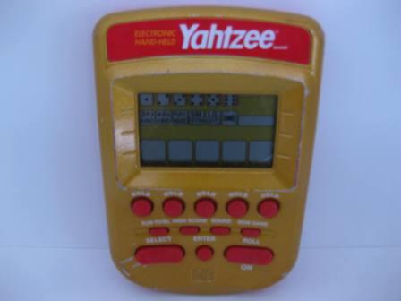 Electronic Handheld Yahtzee (Gold) (2002) - Handheld Game